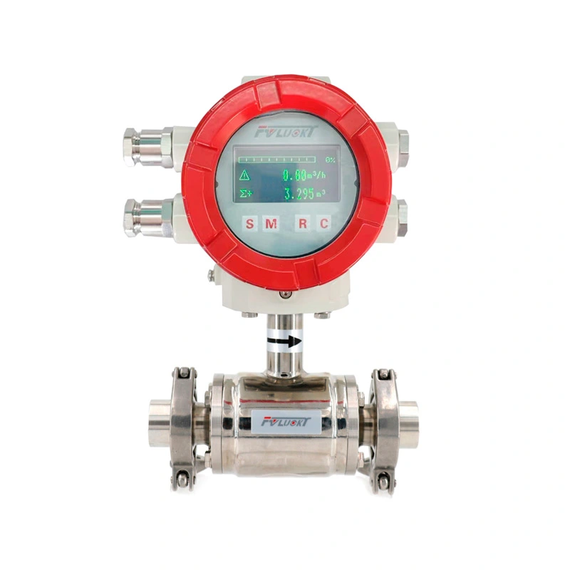 electromechanical flow meter