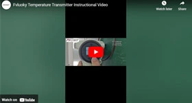 Fvluoky Temperature Transmitter Instructional Video