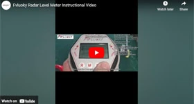 Fvluoky Radar Level Meter Instructional Video